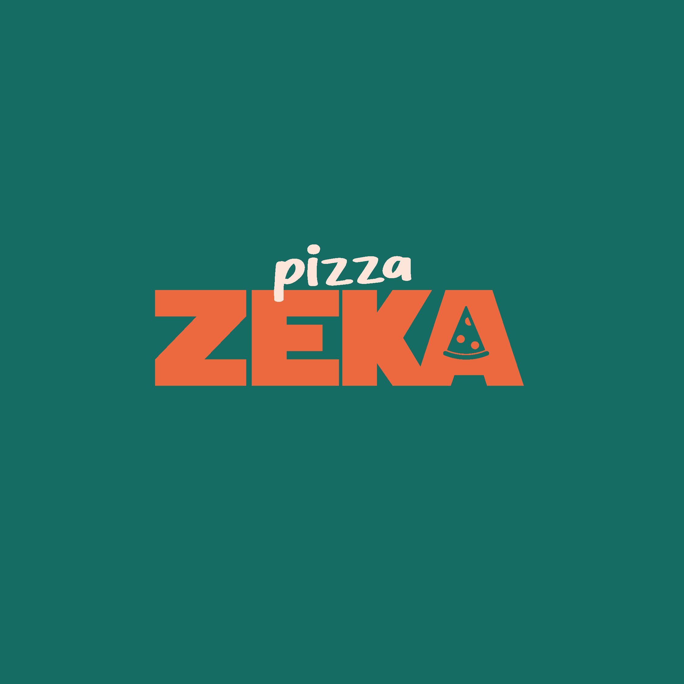 Dirección visual para Pizzeria zeka